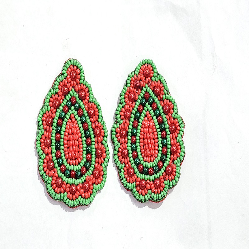 Embroidery Earrings