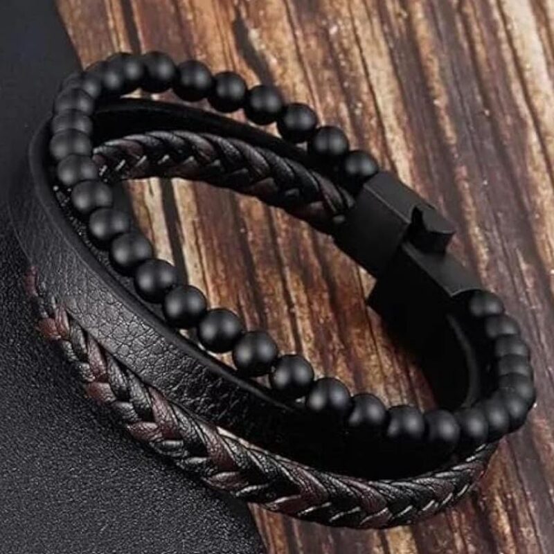 Black Brown Hunter Hand Band