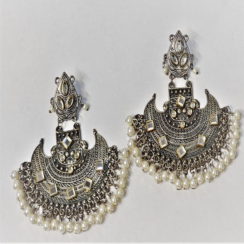 Oxised Jaipuri style Earring